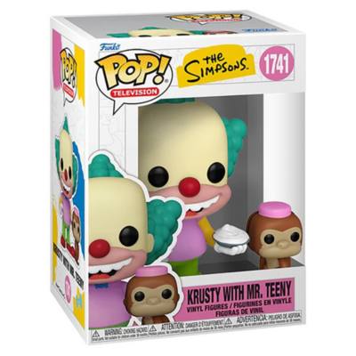 Funko Krusty with Mr. Teeny Pop! Vinyl Figure, The Simpsons
