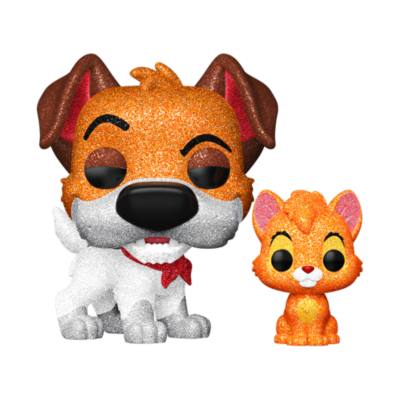 Funko Dodger with Oliver POP! & Buddy Vinyl Figure, Oliver & Company