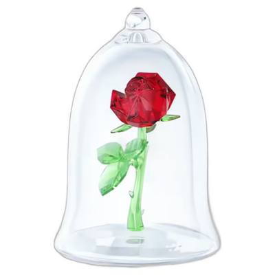 Swarovski Enchanted Rose Crystal Figurine, Beauty and the Beast