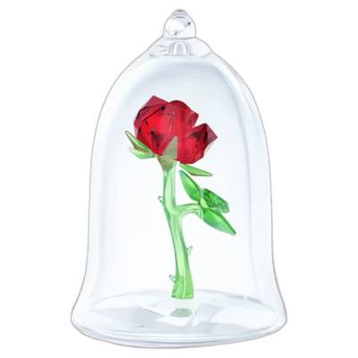 Swarovski Enchanted Rose Crystal Figurine, Beauty and the Beast