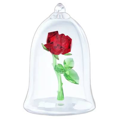 Swarovski Enchanted Rose Crystal Figurine, Beauty and the Beast