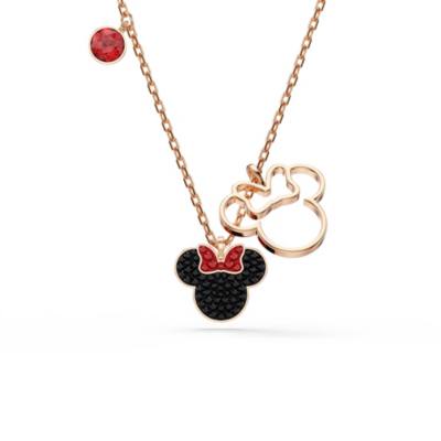 Swarovski Minnie Mouse Rose Gold-Plated Necklace