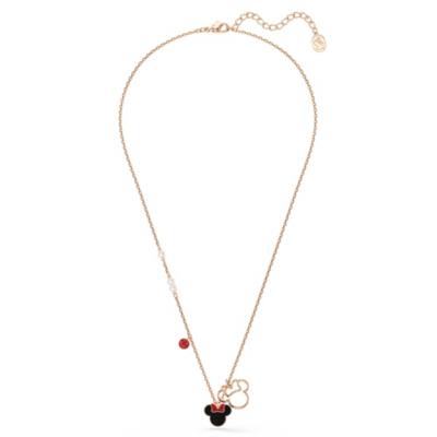 Swarovski Minnie Mouse Rose Gold-Plated Necklace