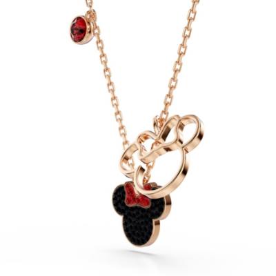 Swarovski Minnie Mouse Rose Gold-Plated Necklace