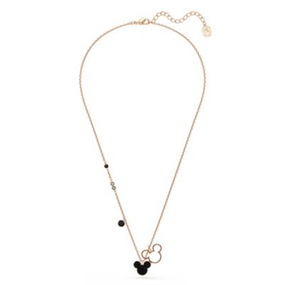 Swarovski Mickey Mouse Rose Gold-Plated Necklace