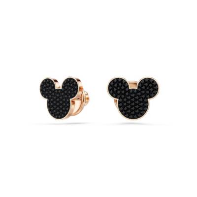 Swarovski Mickey Mouse Rose Gold-Plated Earrings
