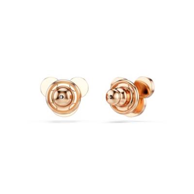 Swarovski Mickey Mouse Rose Gold-Plated Earrings