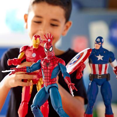 Image de fond de Figurines Marvel