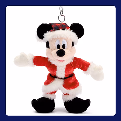 Mickey Christmas Keyring