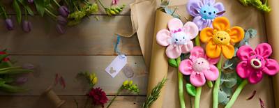 Background image of Flowers Blooming With Character