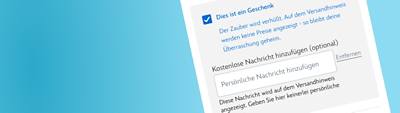 Background image of Direkter Geschenkversand