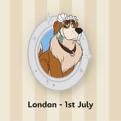 Background image of London 1st July