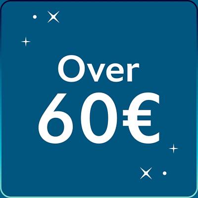 Background image of Gifts over 60&euro;