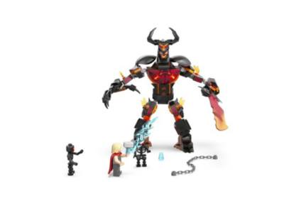 Play LEGO Marvel Thor vs. Surtur Construction Figure Set 76289 Video