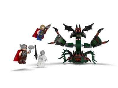 Play LEGO Marvel Attack on Asgard Set 76207, Thor: Love and Thunder Video