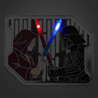Play Obi-Wan Kenobi and Darth Vader Limited Edition Light-Up Pin, Star Wars Video