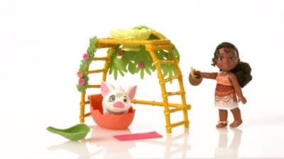 Play Mattel Simea & Pua Bathtime Fun Playset, Moana 2 Video