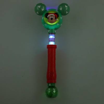 Play Mickey Mouse Festive Light-Up Bubble Wand Video