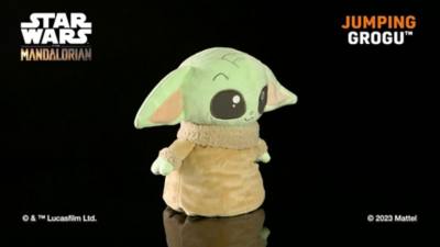 Play Mattel Jumping Grogu Feature Soft Toy, Star Wars: The Book of Boba Fett Video