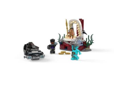 Play LEGO King Namor's Throne Room Set 76213, Black Panther: Wakanda Forever Video