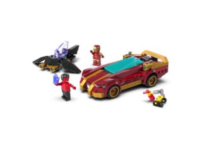 Play LEGO Marvel Iron Man Car & Black Panther vs. Red Hulk Set 76310 Video