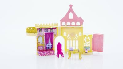 Play Mattel Disney Princess Storytime Stackers Belle's Castle Playset Video