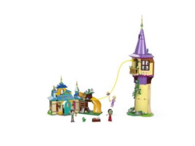 Play LEGO Rapunzel's Tower & The Snuggly Duckling Set 43241 Video