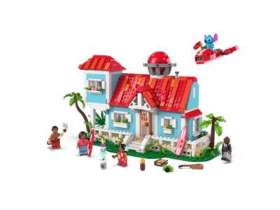 Play LEGO Disney Lilo and Stitch Beach House Set 43268 Video