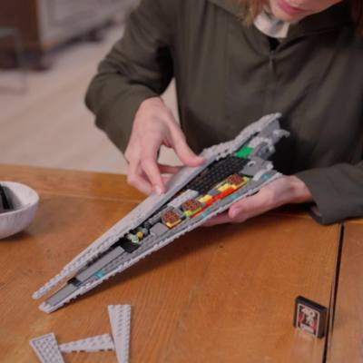Play LEGO Star Wars Executor Super Star Destroyer Set 75356 Video