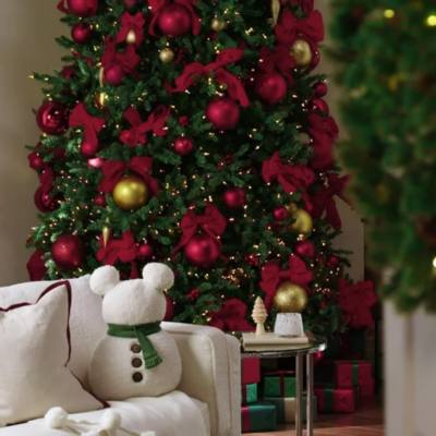 Play Mickey Mouse Icon Snowman Pillow, Disney Holiday Haven Collection Video