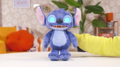 Play Just Play Stitch Many Moods Medium Soft Toy, Lilo & Stitch Live Action - 34.5cm Video