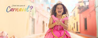 Imagen de fondo de Celebra el carnaval con una gran colecci&oacute;n de disfraces y accesorios.