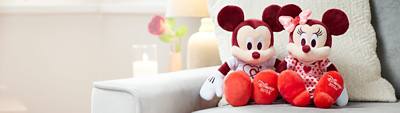 Imagen de fondo de Peluche peque&ntilde;o Mickey o Minnie San Valent&iacute;n Ahora, 14,90&euro; (Antes, 32&euro;)