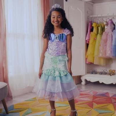Riproduci video Costume bimbi La Sirenetta Disney Store