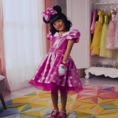 Play Disney Store Minnie Mouse Pink Costume For Kids Video