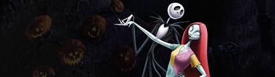 Background image of The Nightmare Before Christmas