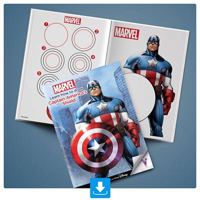 Background image of Captain America's Shield