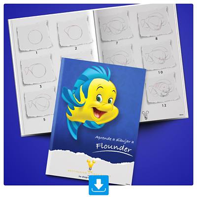 Imagen de fondo de Aprende a dibujar a Flounder
