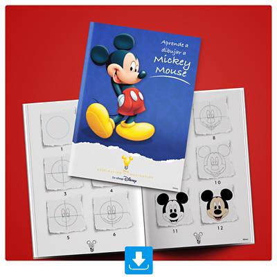 Imagen de fondo de Aprende a dibujar a Mickey Mouse