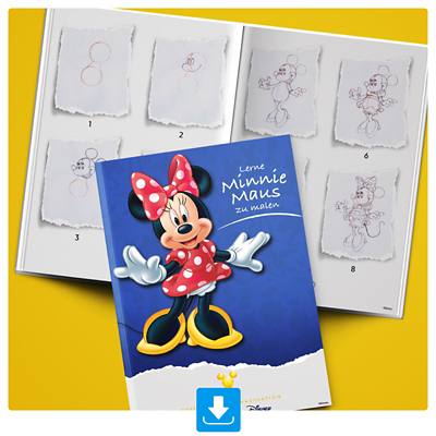 Background image of Lerne Minnie Maus zu malen