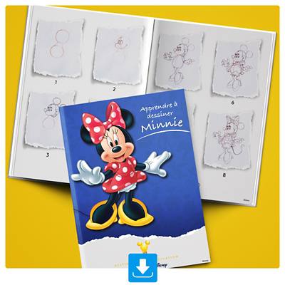 Image de fond de Apprendre &agrave; dessiner Minnie