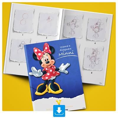 Immagine background di Impara a disegnare Minni