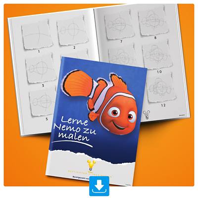 Background image of Lerne Nemo zu malen