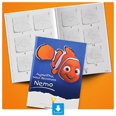 Image de fond de Apprendre &agrave; dessiner N&eacute;mo