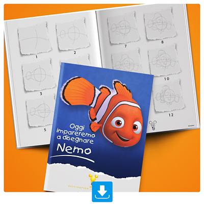 Immagine background di Impara a disegnare Nemo