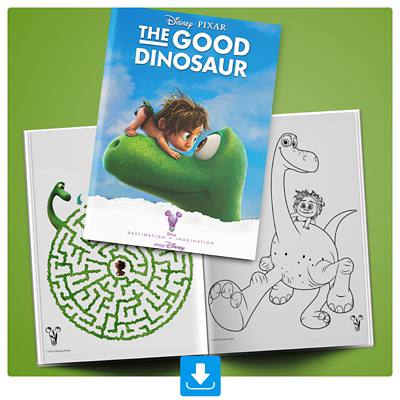 Background image of The Good Dinosaur Booklet