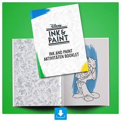 Background image of Ink and Paint Aktivit&auml;ten Booklet