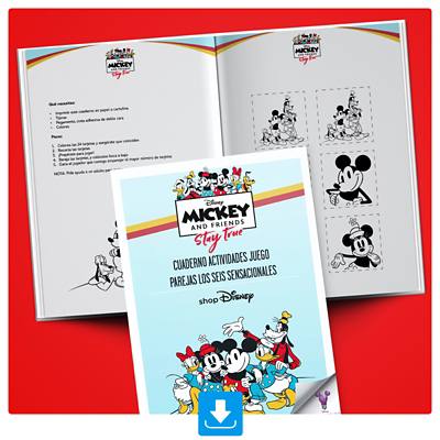 Imagen de fondo de Cuaderno Actividades Juego Parejas Los Seis Sensacionales