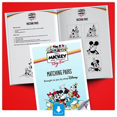 Background image of Sensational Six Matching Pairs Activity Booklet