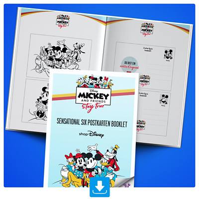 Background image of Sensational Six Postkarten Booklet